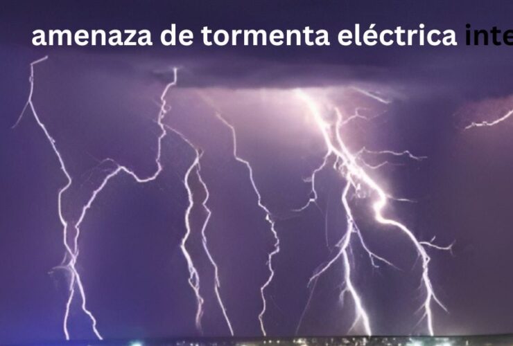 Amenaza de tormenta electrica intensa